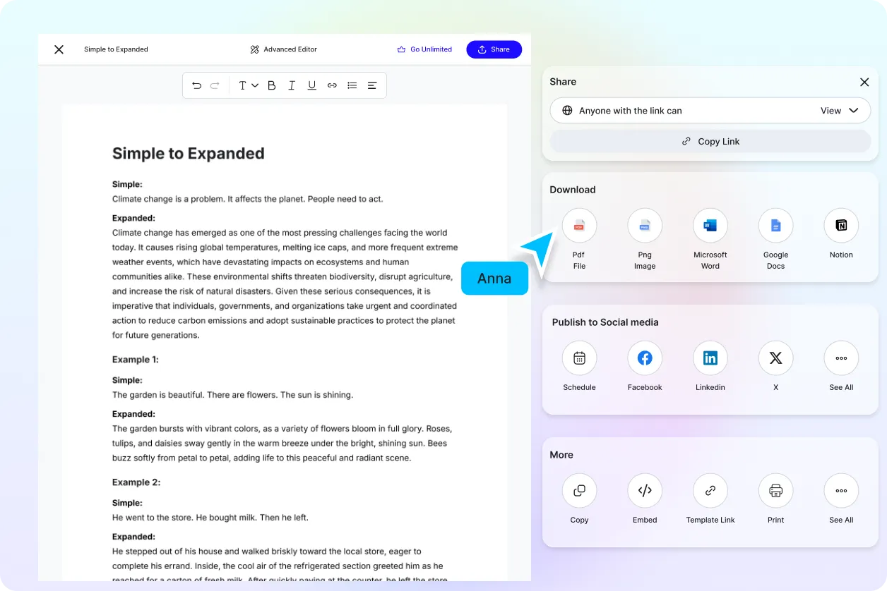 Free AI Paragraph Expander, Online Paragraph Expander Tool